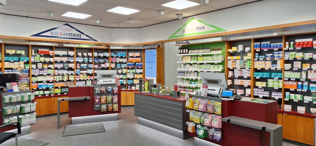 Filiale der Alte-Apotheke von Innen